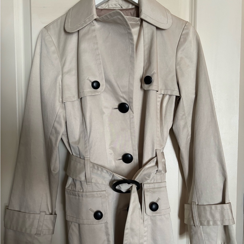 Banana Republic Tan Trench Coat